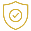 Shield with checkmark icon